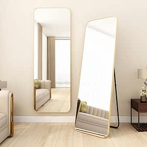 Full Body Mirror with Stand for Living Room,Bedroom